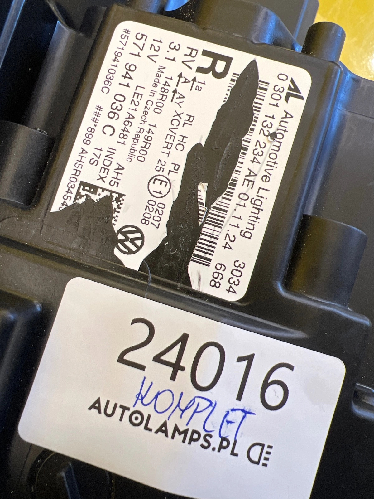 Reflektor Lampa Przednia Lewa Prawa VW Tiguan III Full Led 571941036C 571941035C Autolamps 3 Reflektor Lampa Przednia Lewa Prawa VW Tiguan III Full Led 571941036C 571941035C