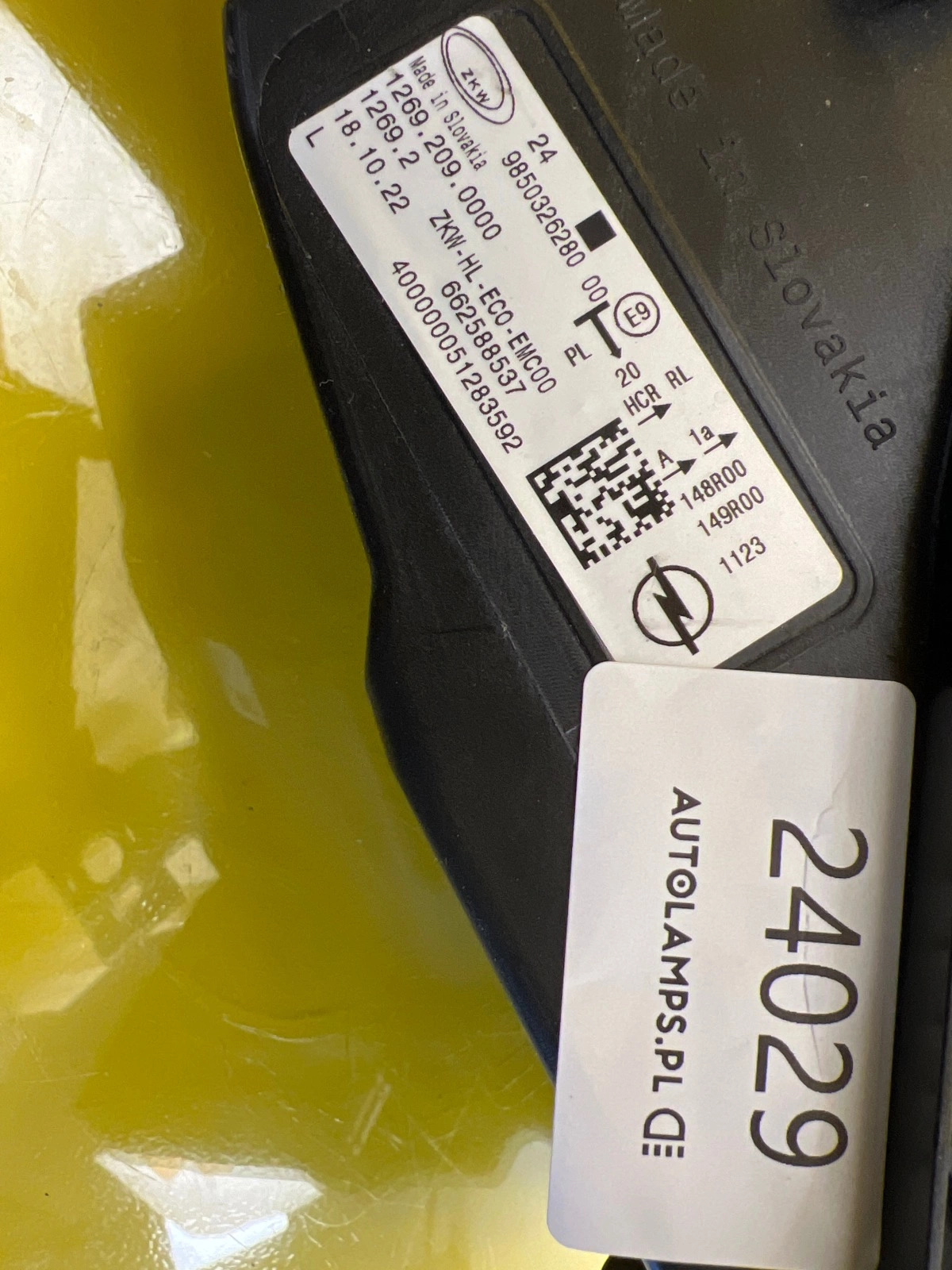 Reflektor Lampa Lewa Opel Astra L VI 6 Full Led 9850326280 Autolamps 2 Reflektor Lampa Lewa Opel Astra L VI 6 Full Led 9850326280