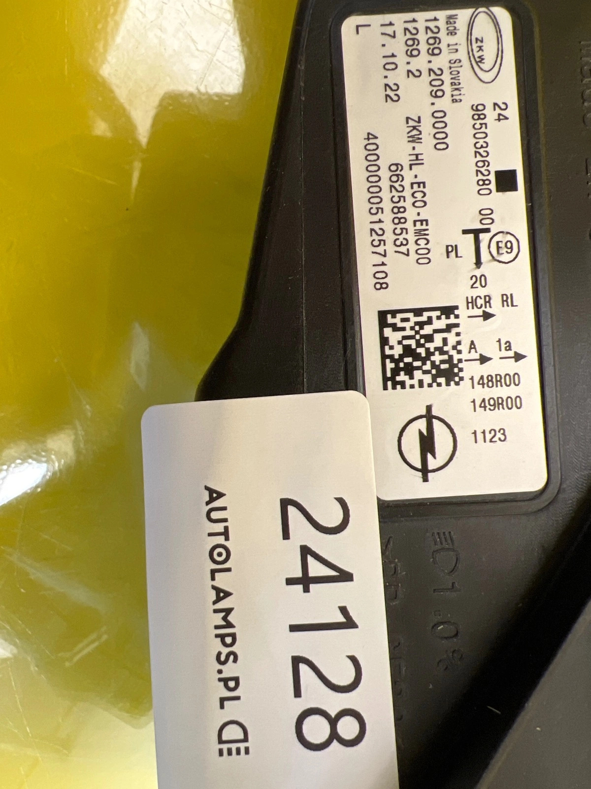 Reflektor Lampa Lewa Opel Astra L VI 6 Full Led 9850326280 Autolamps 2 Reflektor Lampa Lewa Opel Astra L VI 6 Full Led 9850326280