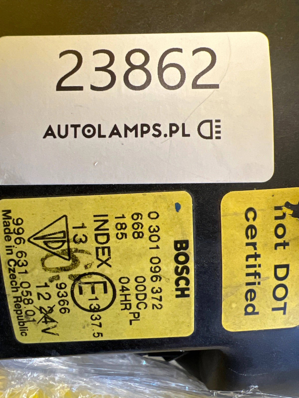 Reflektor Lampa Prawa Przednia Porsche 911 996 Boxster Xenon 99663105801 Autolamps 8 Reflektor Lampa Prawa Przednia Porsche 911 996 Boxster Xenon 99663105801