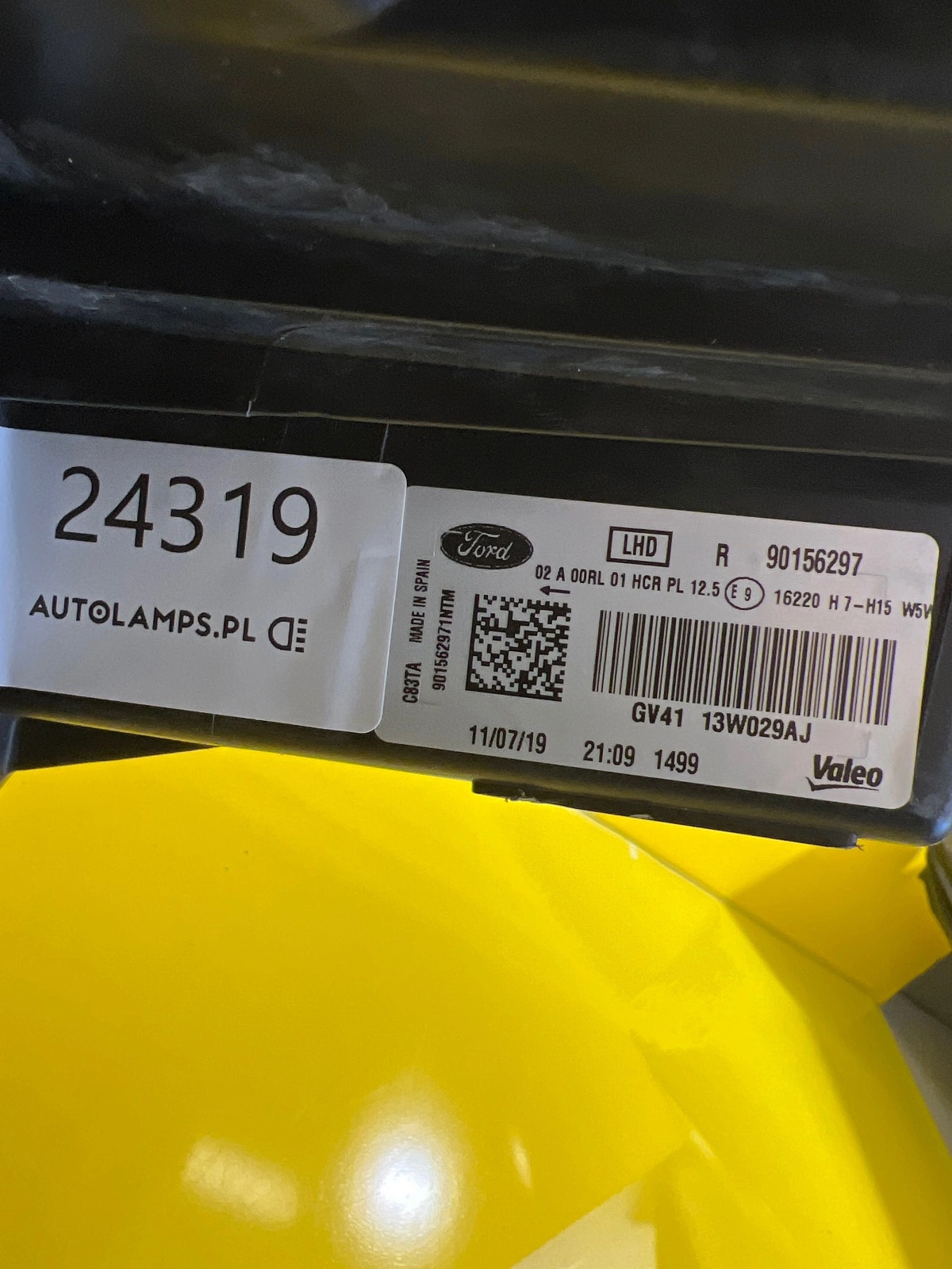 Reflektor Lampa Prawa Ford Kuga MK2 II Lift 16- GV41-13W029-AJ Autolamps 2 Reflektor Lampa Prawa Ford Kuga MK2 II Lift 16- GV41-13W029-AJ