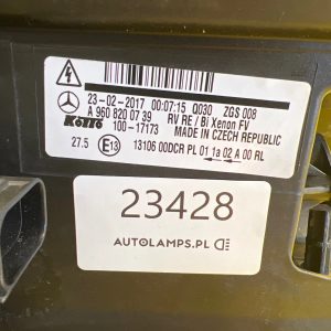 Reflektor Lampa Prawa Mercedes Actros MP4 A960 W960 Bi-Xenon EU A9608200739