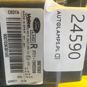 Reflektor Ford Transit Connect MK2 Przedni prawy reflektor FT11-13W029-DB