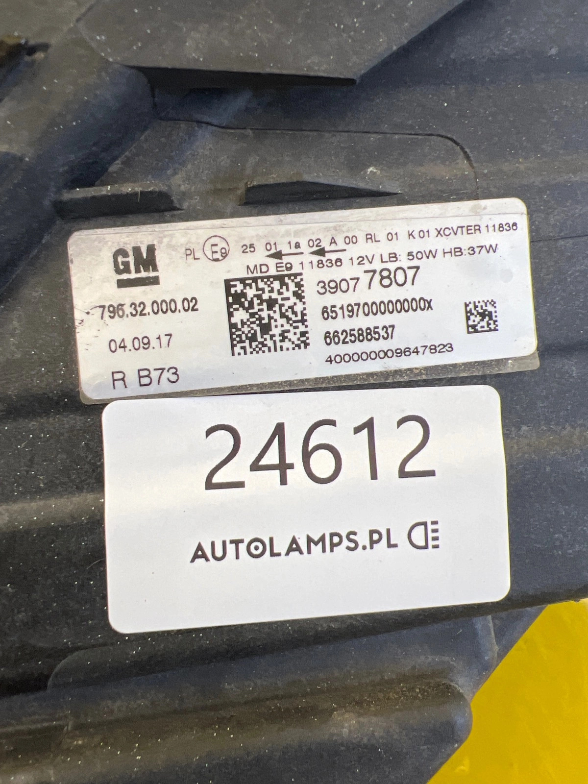 Reflektor Lampa Prawa Przód Opel Astra K Full Led 39077807 Autolamps 2 Reflektor Lampa Prawa Przód Opel Astra K Full Led 39077807