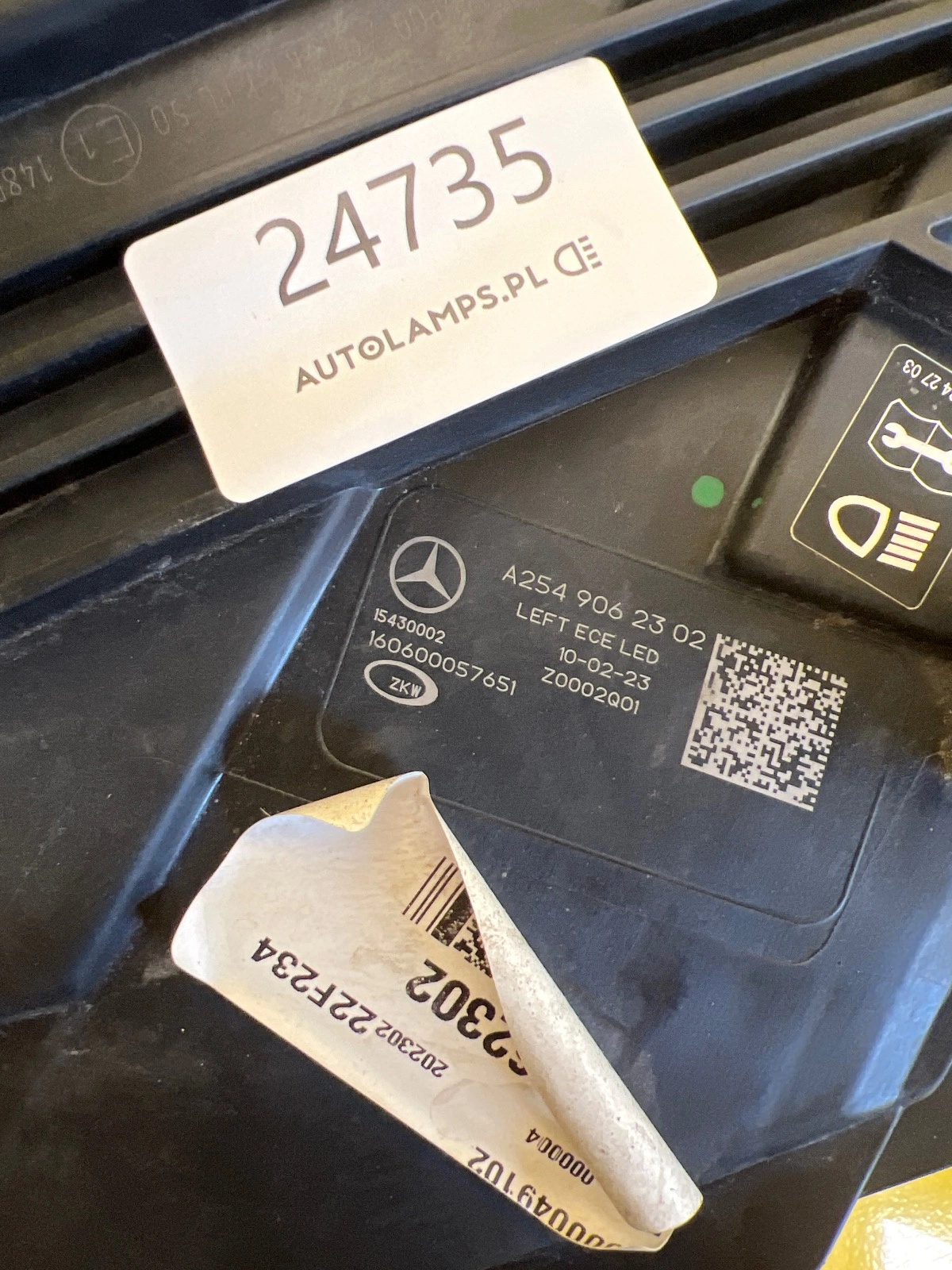 Reflektor Lampa Lewa Mercedes GLC W254 Full Led Digital Light A2549062302 Autolamps 2 Reflektor Lampa Lewa Mercedes GLC W254 Full Led Digital Light A2549062302