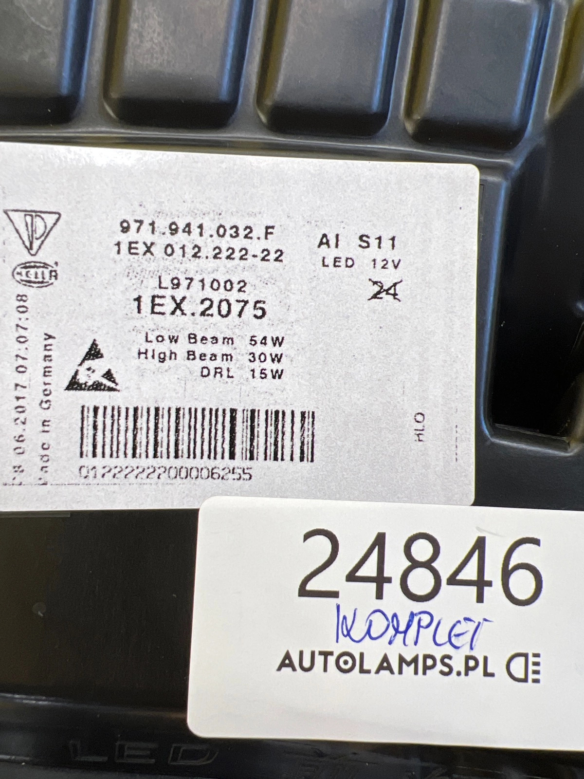 Reflektor Lampa Lewa Prawa Porsche Panamera II 971 Full Led 971941031F 971941032F Autolamps 3 Reflektor Lampa Lewa Prawa Porsche Panamera II 971 Full Led 971941031F 971941032F
