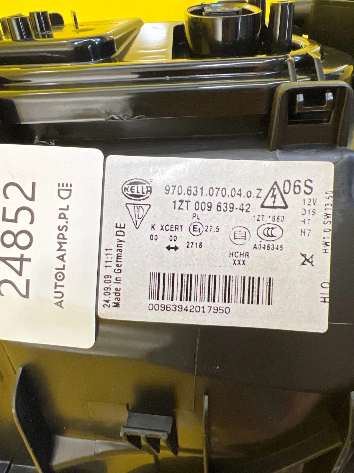 Reflektor Lampa Prawa Porsche Panamera 970 09-13 Xenon Led 97063107004 Autolamps 2 Reflektor Lampa Prawa Porsche Panamera 970 09-13 Xenon Led 97063107004