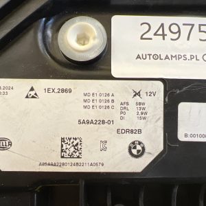 Reflektor Lampa Prawa BMW X1 U11 2022- Full Led 5A9A228-01