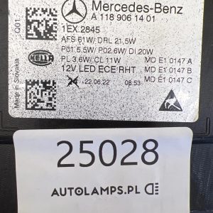 Reflektor Lampa Prawa Mercedes CLA W118 Lift Full Led A1189061401