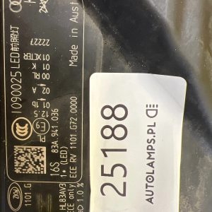 Reflektor Lampa prawa Audi Q3 Full Led Matrix 83A941036