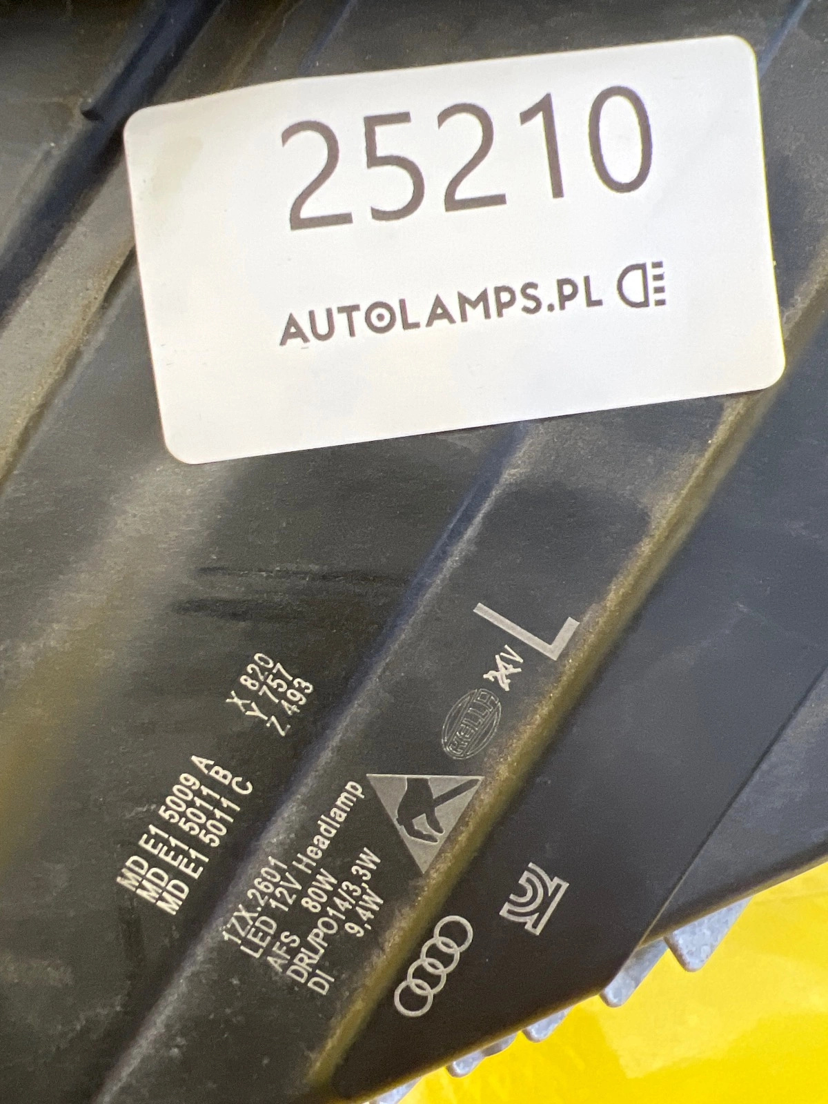 Reflektor Lampa Lewa Audi Q5 SQ5 80A Lift Matrix 80A941035E Autolamps 2 Reflektor Lampa Lewa Audi Q5 SQ5 80A Lift Matrix 80A941035E