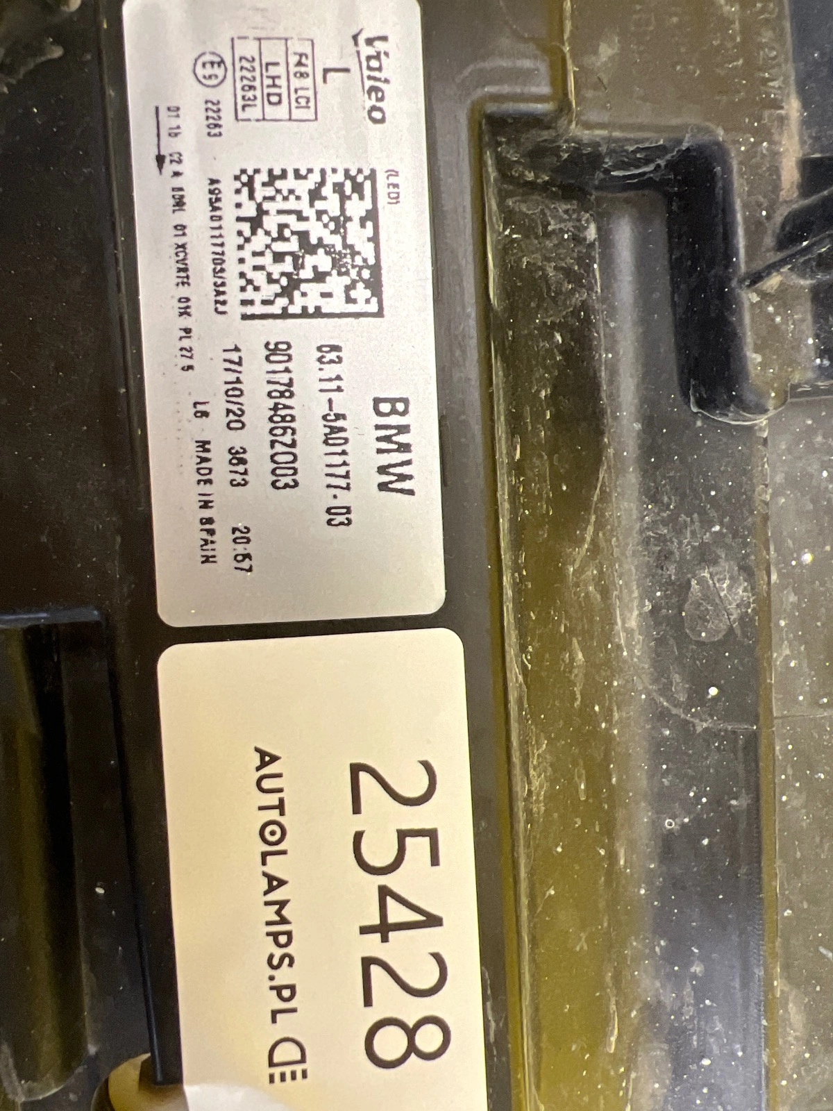 Reflektor Lampa Lewa BMW X1 F48 Lift LCI Full Led 5A01177-03 Autolamps 2 Reflektor Lampa Lewa BMW X1 F48 Lift LCI Full Led 5A01177-03