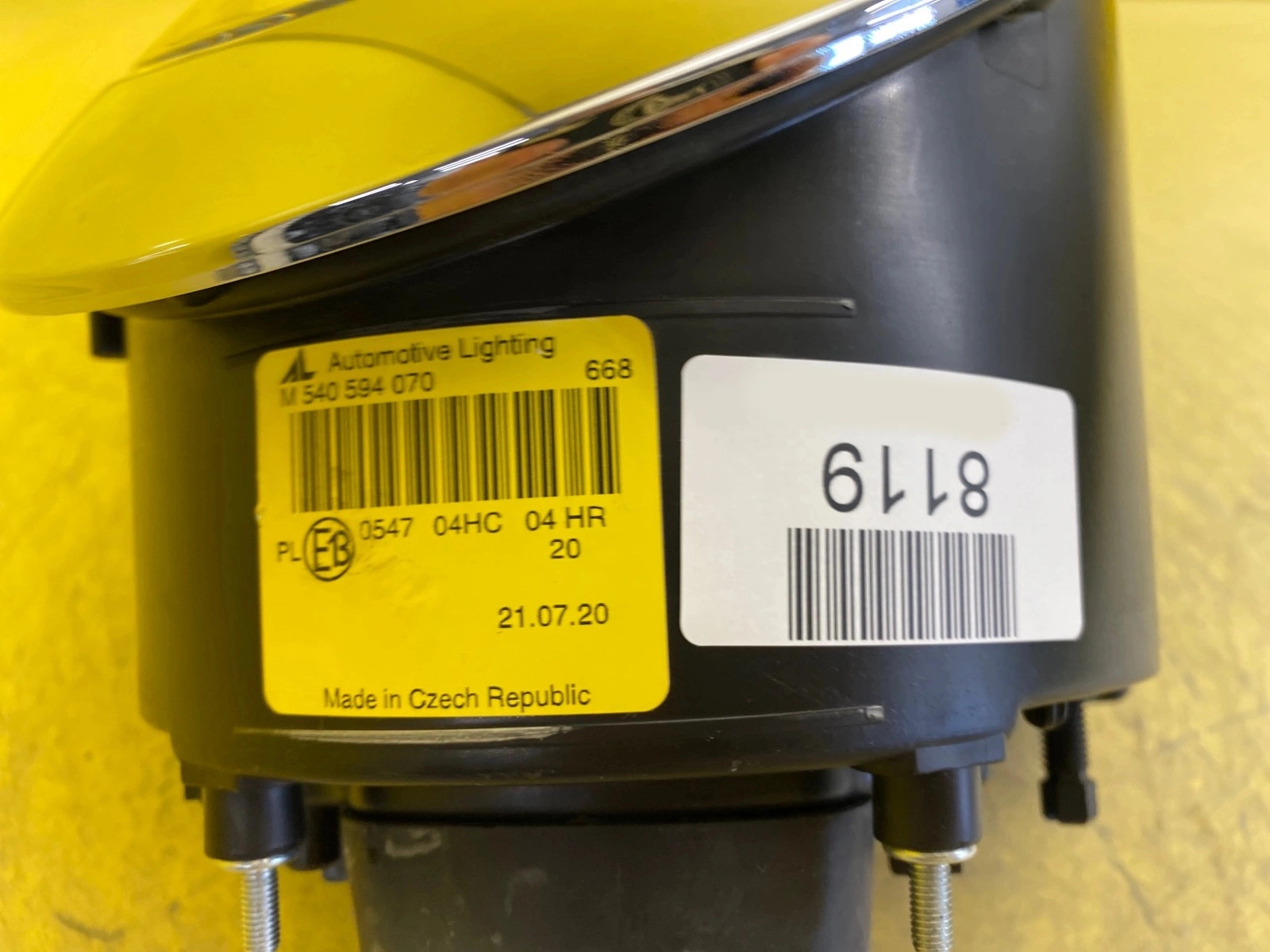 Reflektor Lampa Lewa MINI COOPER R50 2001-2004 4059407 Autolamps 2 Reflektor Lampa Lewa MINI COOPER R50 2001-2004 4059407