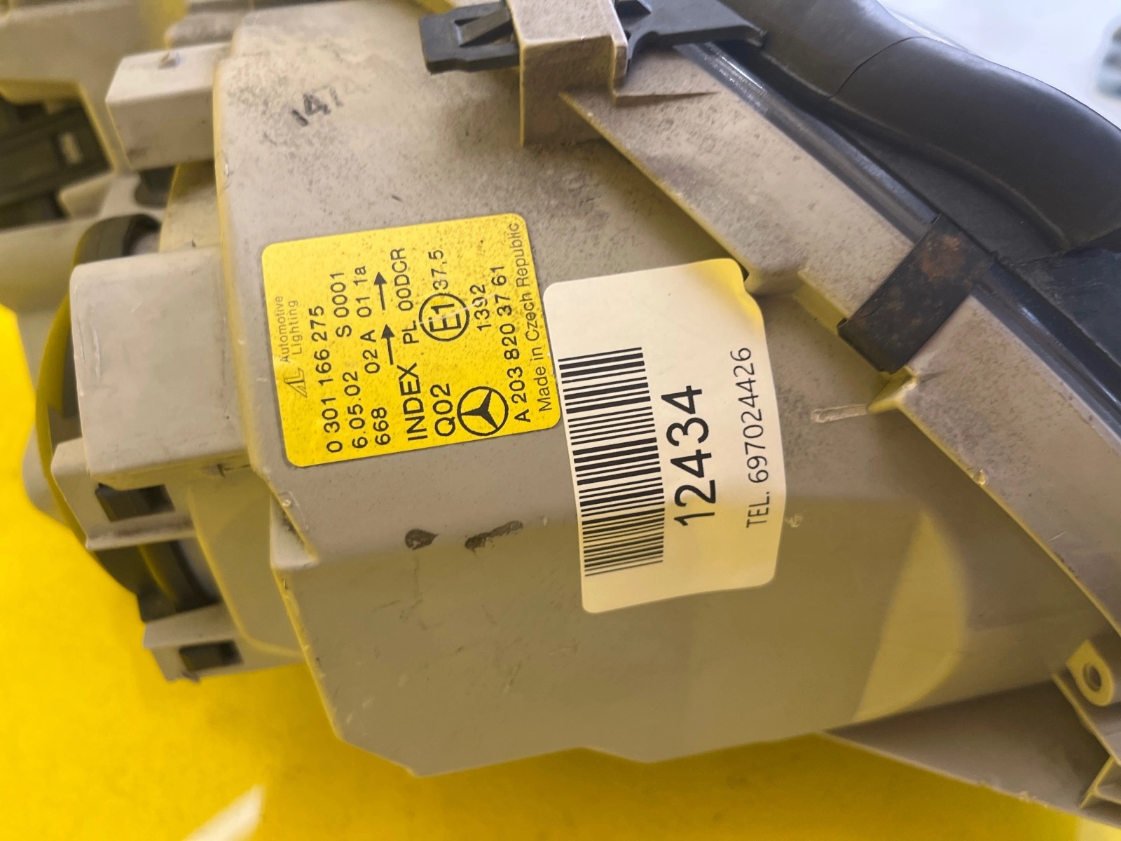 Reflektor Lampa Lewa Mercedes W203 Lift BI XENON A2038203761 Autolamps 2 Reflektor Lampa Lewa Mercedes W203 Lift BI XENON A2038203761