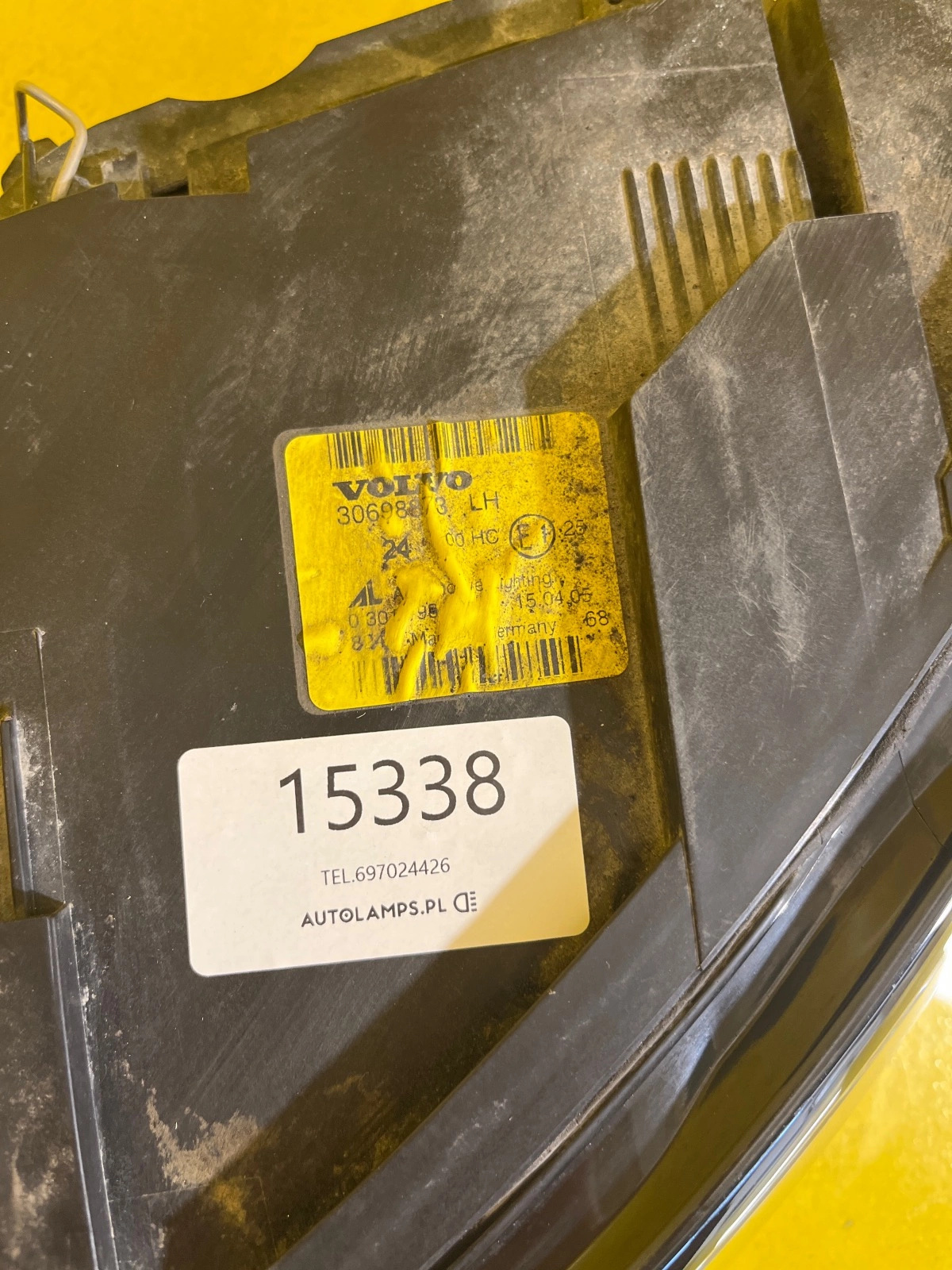 Reflektor Lampa Lewa VOLVO V50 S40 30698873 EU Autolamps 2 Reflektor Lampa Lewa VOLVO V50 S40 30698873 EU