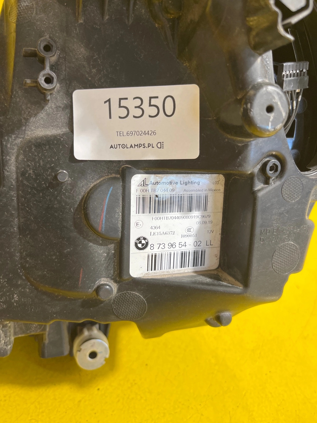 Reflektor Lampa Prawa BMW X3 G01 X4 G02 2018- FULL LED 8739654-02 Autolamps 2 Reflektor Lampa Prawa BMW X3 G01 X4 G02 2018- FULL LED 8739654-02