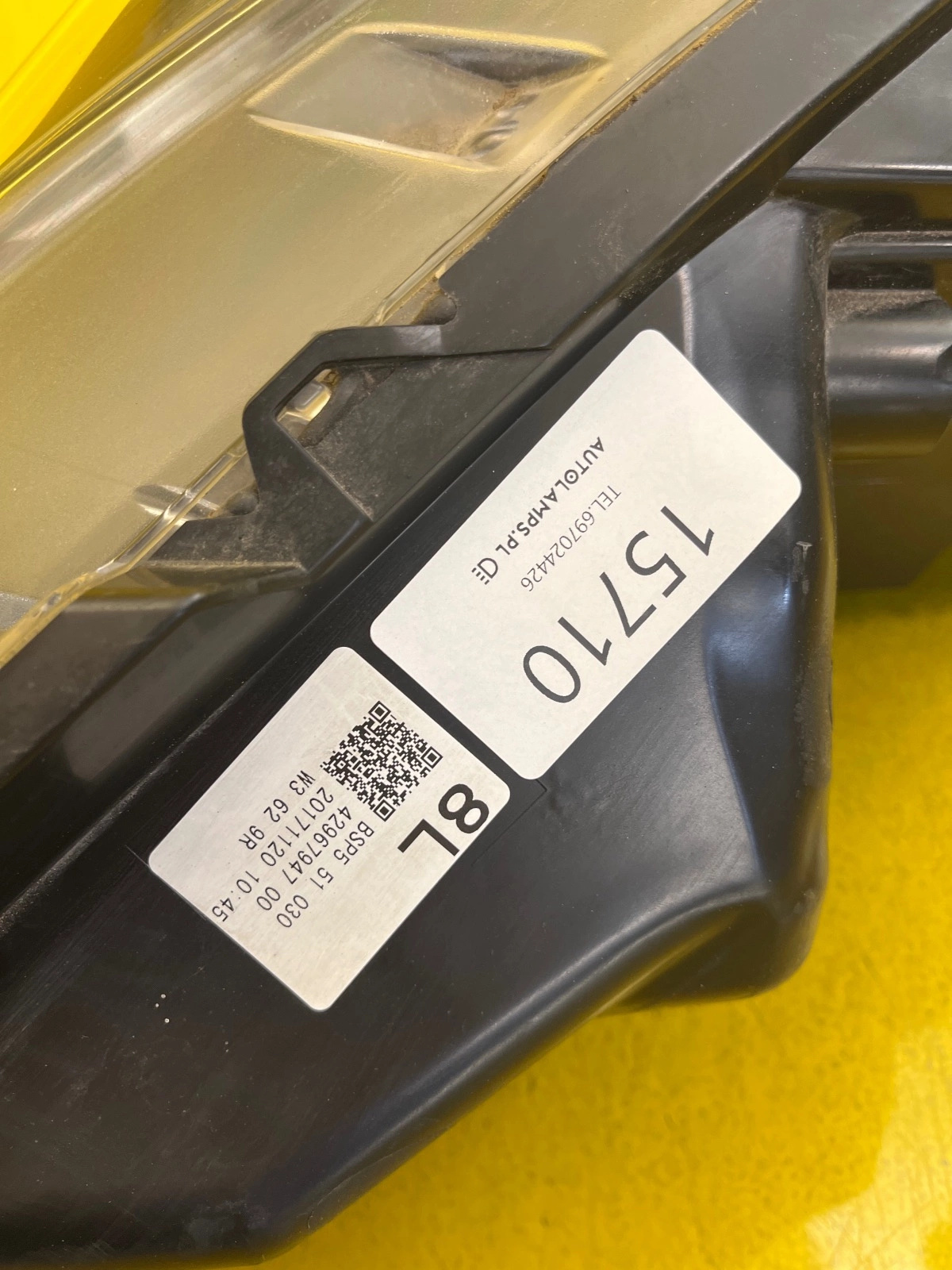 Reflektor Lampa Prawa MAZDA 3 III FL LIFT 17-19 FULL LED BSP551030 Autolamps 2 Reflektor Lampa Prawa MAZDA 3 III FL LIFT 17-19 FULL LED BSP551030