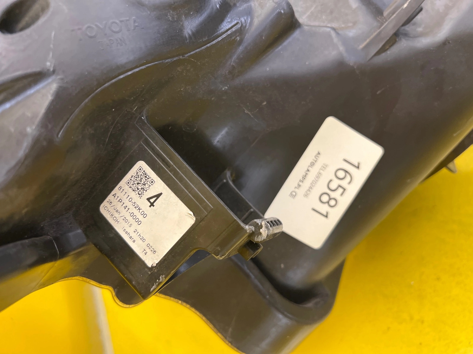 Reflektor Lampa Prawa TOYOTA VERSO S 12- LED 81110-52K00 Autolamps 2 Reflektor Lampa Prawa TOYOTA VERSO S 12- LED 81110-52K00