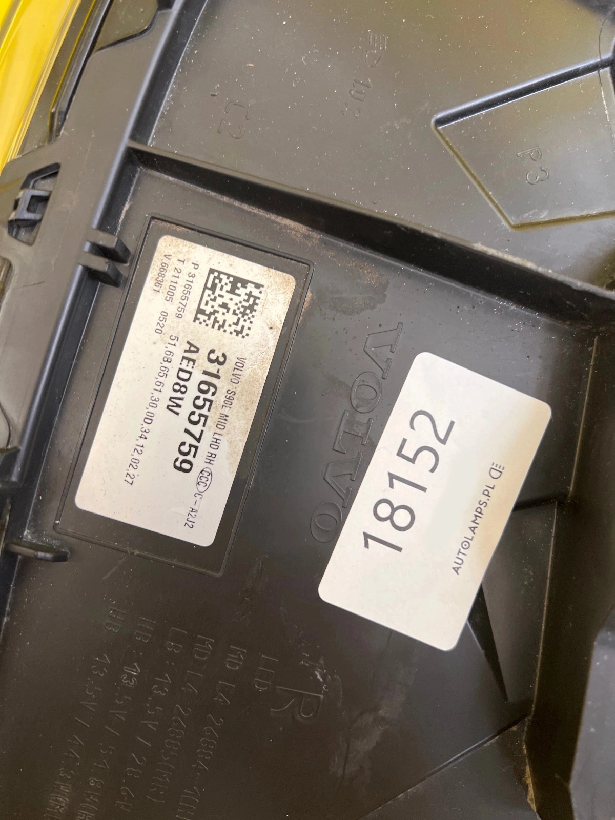 Reflektor Lampa Prawa Volvo V90 S90 FULL LED 31655759 Autolamps 3 Reflektor Lampa Prawa Volvo V90 S90 FULL LED 31655759