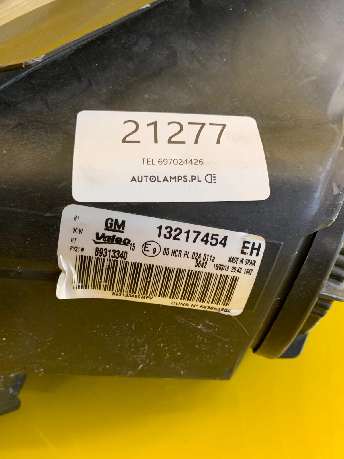 Reflektor Lampa Prawa Opel Corsa D 2006-2011 Zwykła Ciemna Autolamps 2 Reflektor Lampa Prawa Opel Corsa D 2006-2011 Zwykła Ciemna