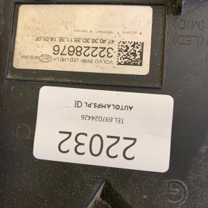 Reflektor Lampa Lewa Volvo V90 S90 Led 32228676