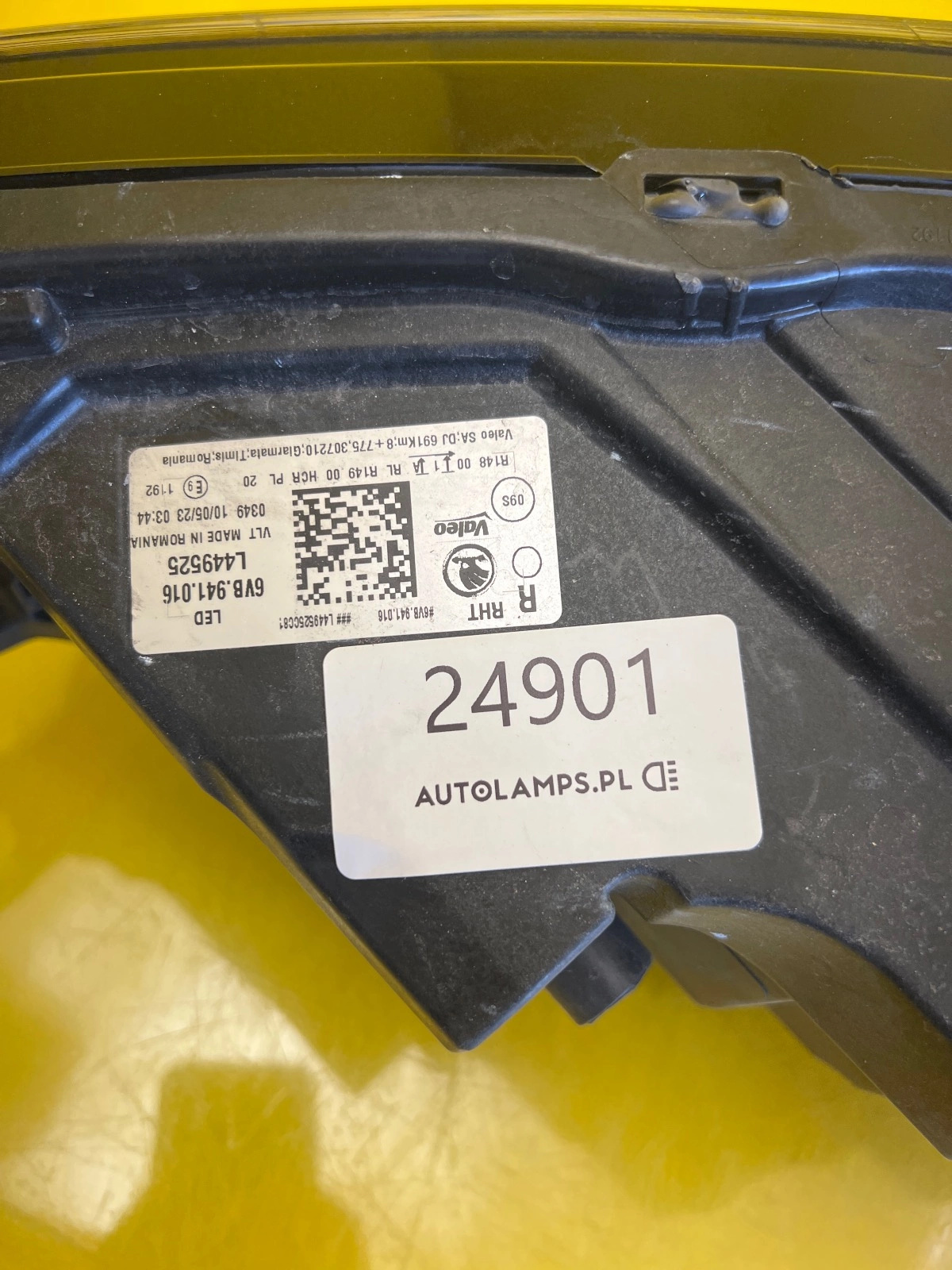 Reflektor Lampa Prawa Skoda Fabia 4 IV Full Led 6VB941016 Autolamps 2 Reflektor Lampa Prawa Skoda Fabia 4 IV Full Led 6VB941016