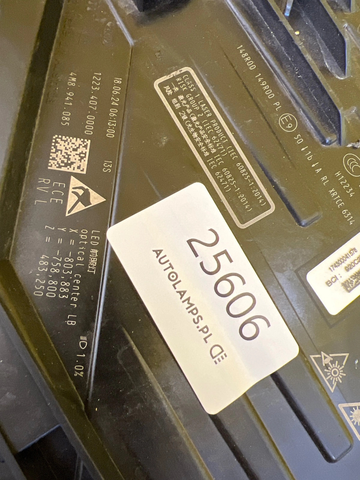 Reflektor Lampa Lewa Audi Q8 4M8 Lift Laser 4M8941085 Autolamps 2 Reflektor Lampa Lewa Audi Q8 4M8 Lift Laser 4M8941085