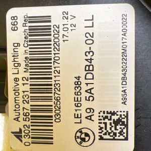 Reflektor LAMPA LEWA BMW 3 G20 G21 USA SAE 5A1DB43-02