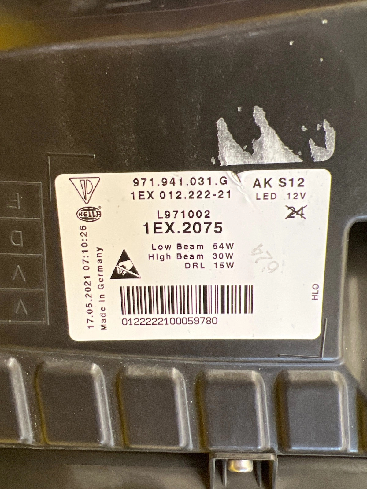 Reflektor Lampa Lewa Porsche Panamera II 971 Full Led 971941031G Autolamps 3 Reflektor Lampa Lewa Porsche Panamera II 971 Full Led 971941031G