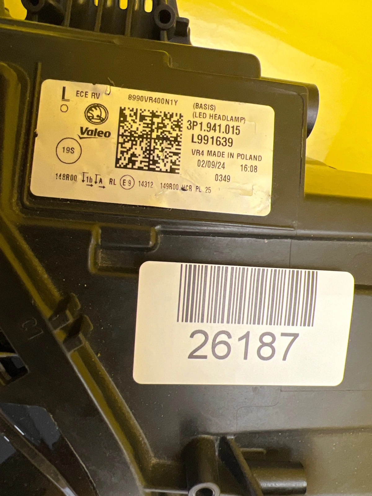 Reflektor Lampa Lewa Przednia Skoda Superb IV 3P 3P1941015 Autolamps 2 Reflektor Lampa Lewa Przednia Skoda Superb IV 3P 3P1941015