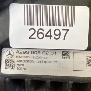 Reflektor Lampa Prawa W293 Mercedes EQC 293 Full Led A2939060201