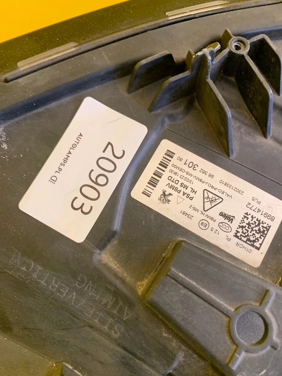 Reflektor Lampa Prawa Peugeot 3008 II 2 5008 II 2 Lift Full Led 9836230180 Autolamps 3 Reflektor Lampa Prawa Peugeot 3008 II 2 5008 II 2 Lift Full Led 9836230180