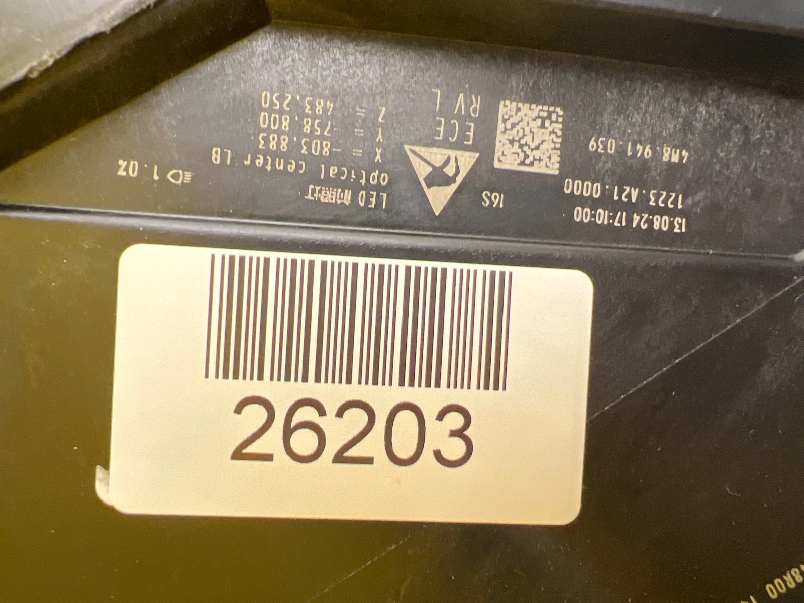 Reflektor Lampa Lewa Audi Q8 4M8 Lift Full Led Matrix 4M8941039 Autolamps 2 Reflektor Lampa Lewa Audi Q8 4M8 Lift Full Led Matrix 4M8941039