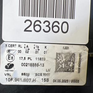 Reflektor Lampa Lewa Seat Cupra Born Full Led 10F941007H