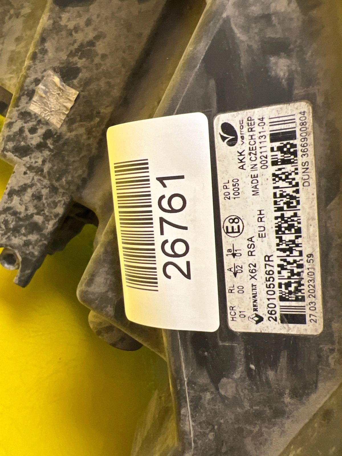 Reflektor Lampa Prawa Renault Master III IV 19- LED 260105567R Autolamps 2 Reflektor Lampa Prawa Renault Master III IV 19- LED 260105567R