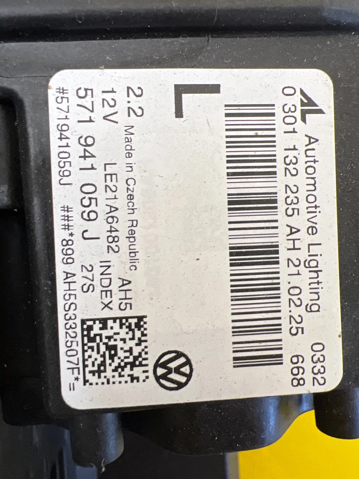 Reflektor Lampa Lewa Przednia VW Tiguan 3 III 571 Full Led 571941059J Autolamps 2 Reflektor Lampa Lewa Przednia VW Tiguan 3 III 571 Full Led 571941059J