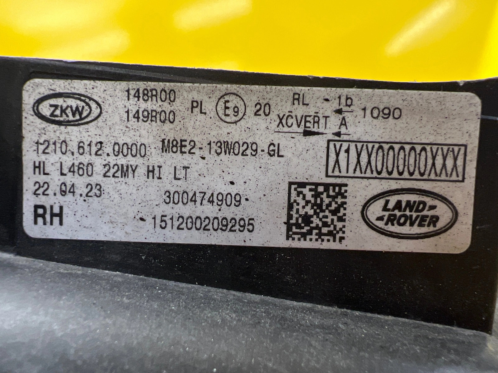 Reflektor Lampa Prawa Range Rover Vogue L460 Full Led M8E2-13W029-GL Autolamps 2 Reflektor Lampa Prawa Range Rover Vogue L460 Full Led M8E2-13W029-GL