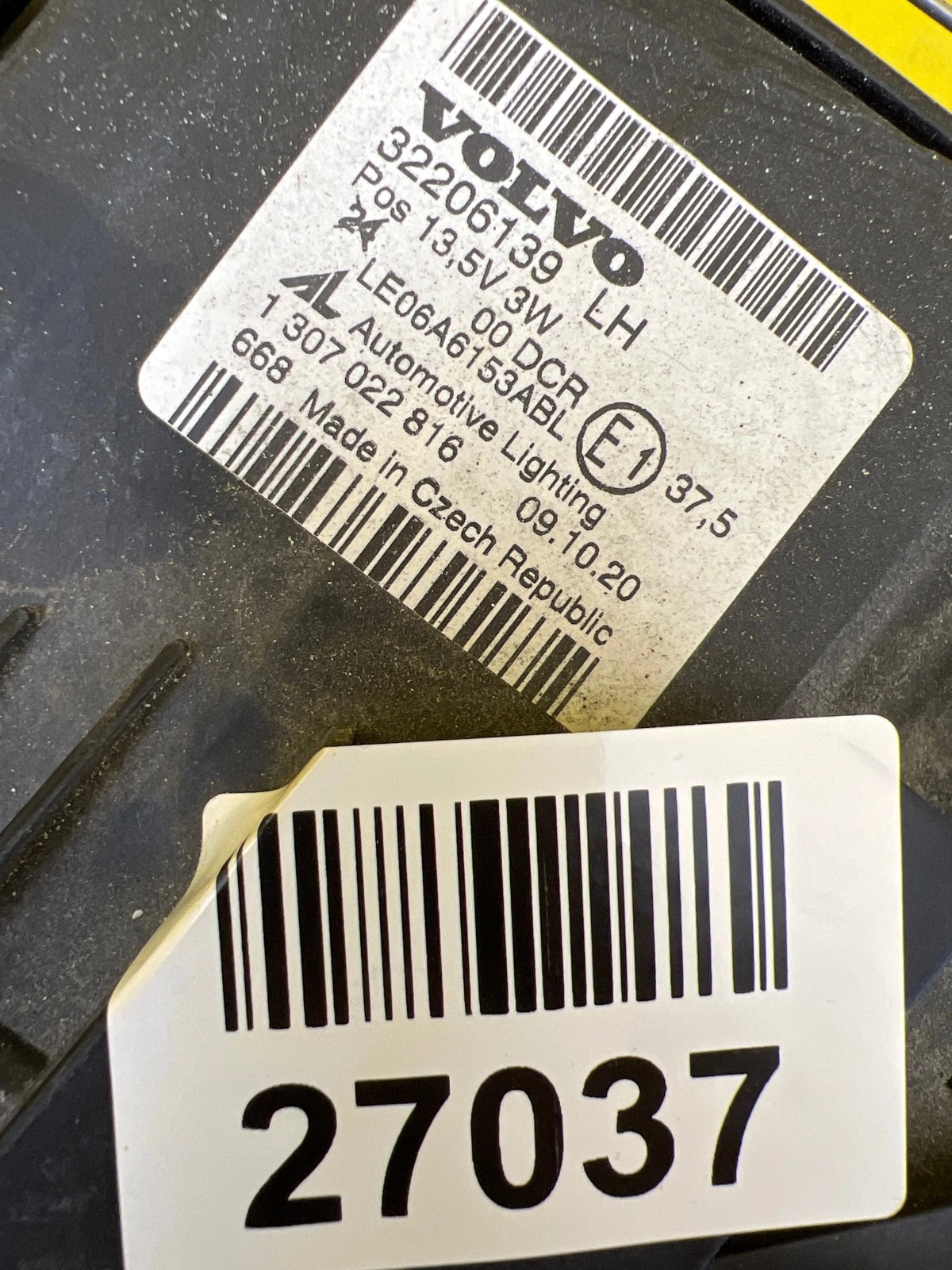 Reflektor Lampa Lewa Przednia Volvo V50 S40 Lift Bi-Xenon 32206139 Autolamps 2 Reflektor Lampa Lewa Przednia Volvo V50 S40 Lift Bi-Xenon 32206139