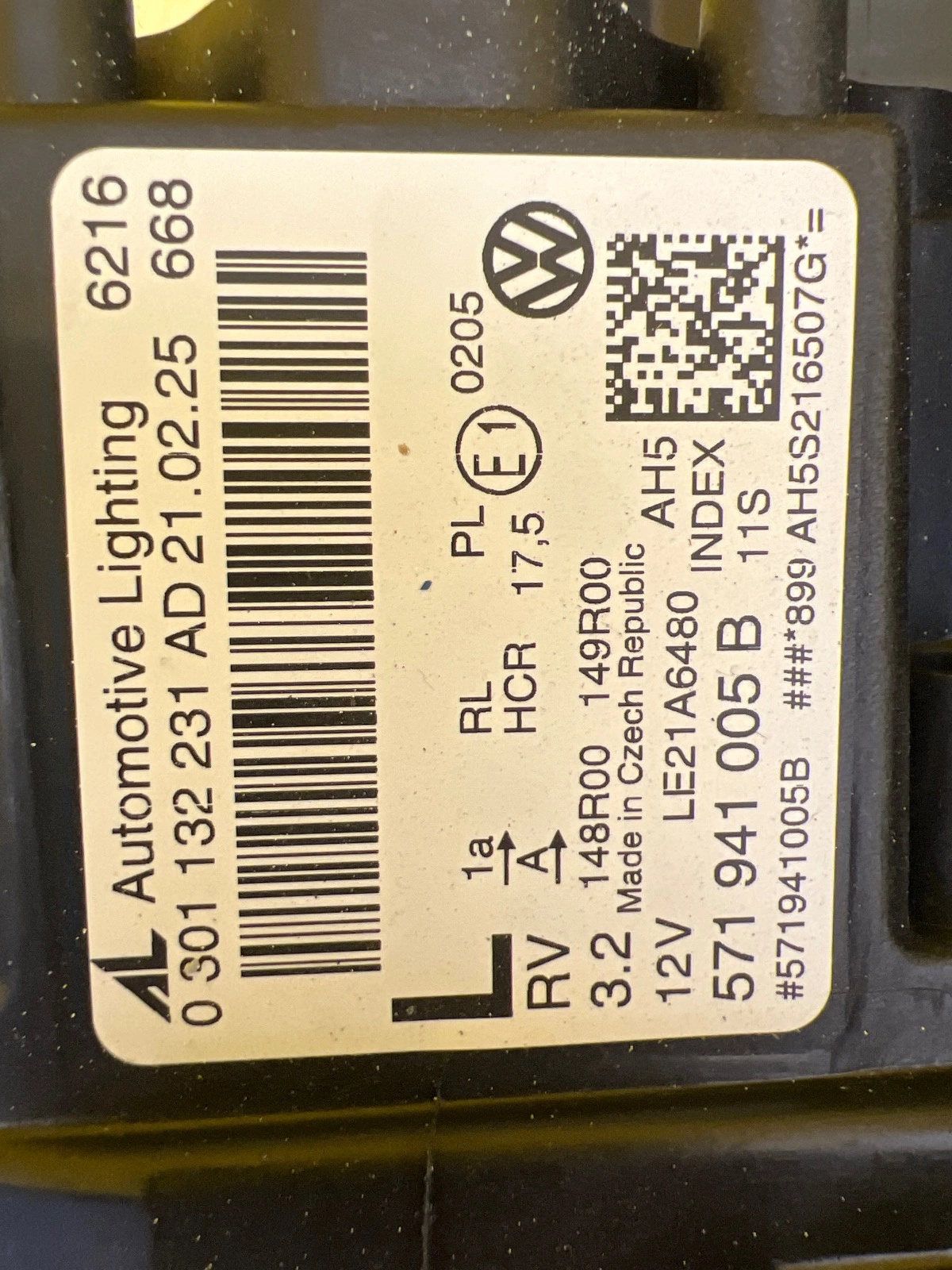 Reflektor Lampa Lewa Przednia VW Tiguan III 3 571 Full Led 2024- 571941005B Autolamps 2 Reflektor Lampa Lewa Przednia VW Tiguan III 3 571 Full Led 2024- 571941005B