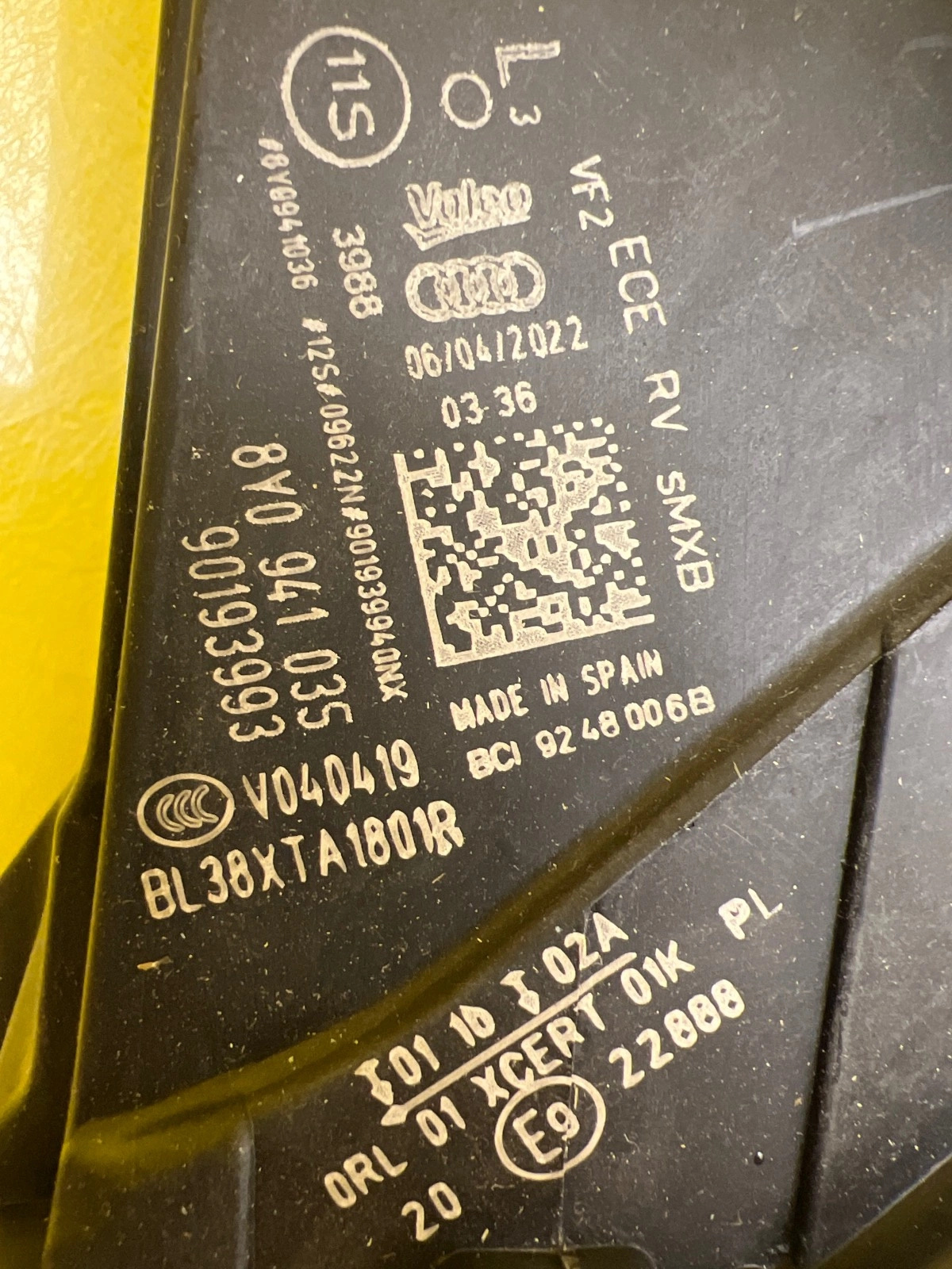 Reflektor Audi A3 8Y Lampa Lewa Przednia Matrix 8Y0941035 Autolamps 2 Reflektor Audi A3 8Y Lampa Lewa Przednia Matrix 8Y0941035