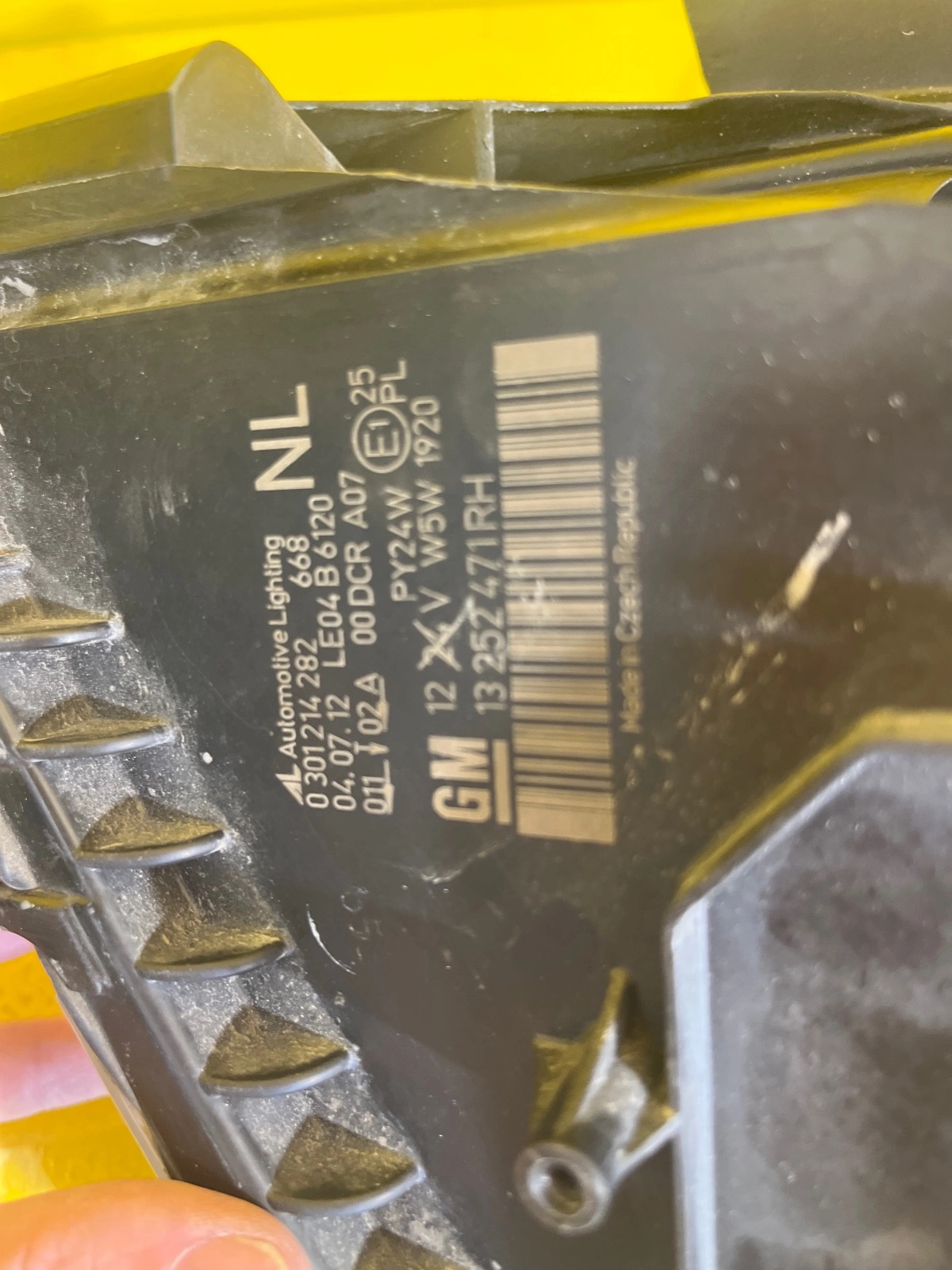 Reflektor Lampa Prawa Opel Zafira B 2 II BI XENON 13252471 Autolamps 6 Reflektor Lampa Prawa Opel Zafira B 2 II BI XENON 13252471