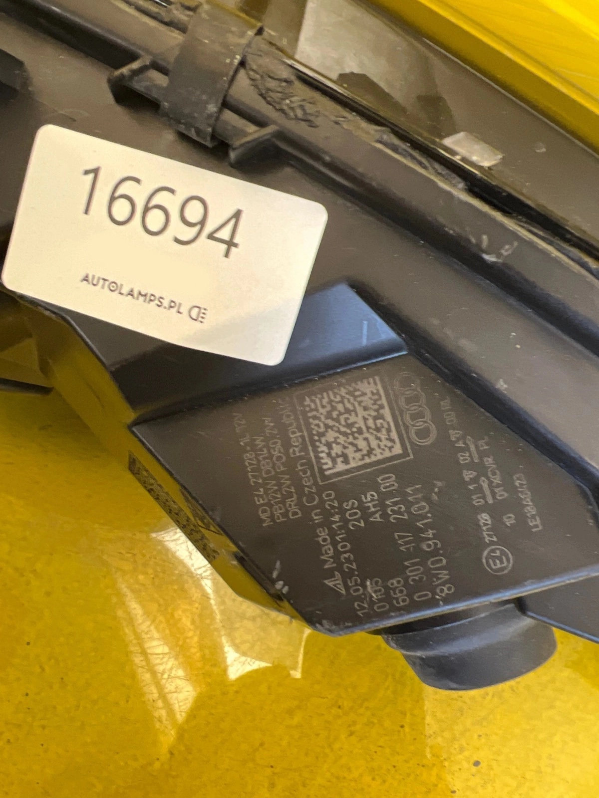 Reflektor LAMPA LEWA PRZEDNIA AUDI A4 B9 LIFT 8W0941011 USA FULL LED Autolamps 3 Reflektor LAMPA LEWA PRZEDNIA AUDI A4 B9 LIFT 8W0941011 USA FULL LED