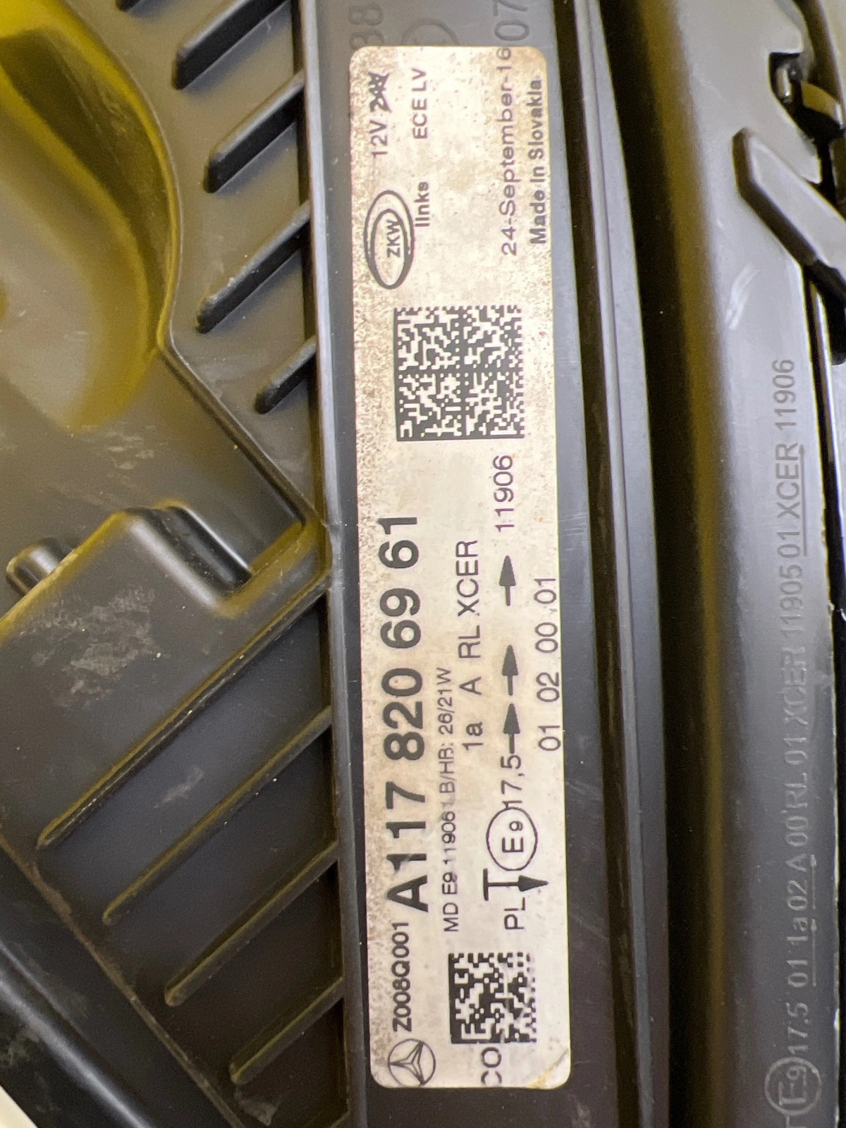 Reflektor Lampa Lewa Mercedes CLA W117 Lift Full Led 17-19 A1178206961 Autolamps 2 Reflektor Lampa Lewa Mercedes CLA W117 Lift Full Led 17-19 A1178206961