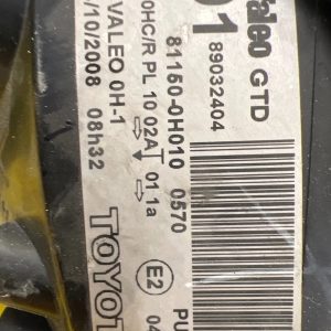 Reflektor Lampa Lewa Przednia Toyota Aygo I Lift 12-14