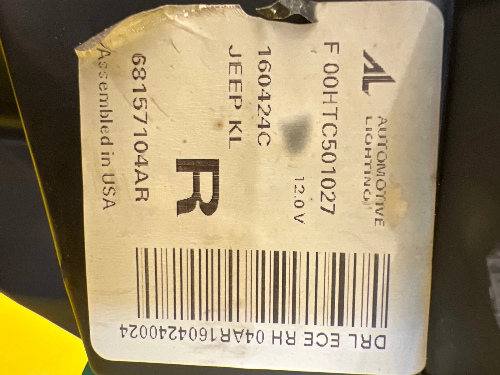 Reflektor Lampa Prawa Jeep Cherokee 13-17 68157104AR Kompletna Autolamps 5 Reflektor Lampa Prawa Jeep Cherokee 13-17 68157104AR Kompletna