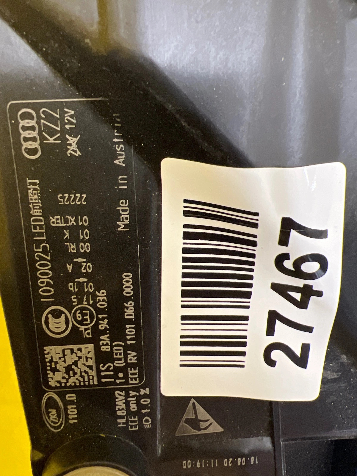 Reflektor Lampa Prawa Audi Q3 83A Full Led Matrix 83A941036 Autolamps 2 Reflektor Lampa Prawa Audi Q3 83A Full Led Matrix 83A941036