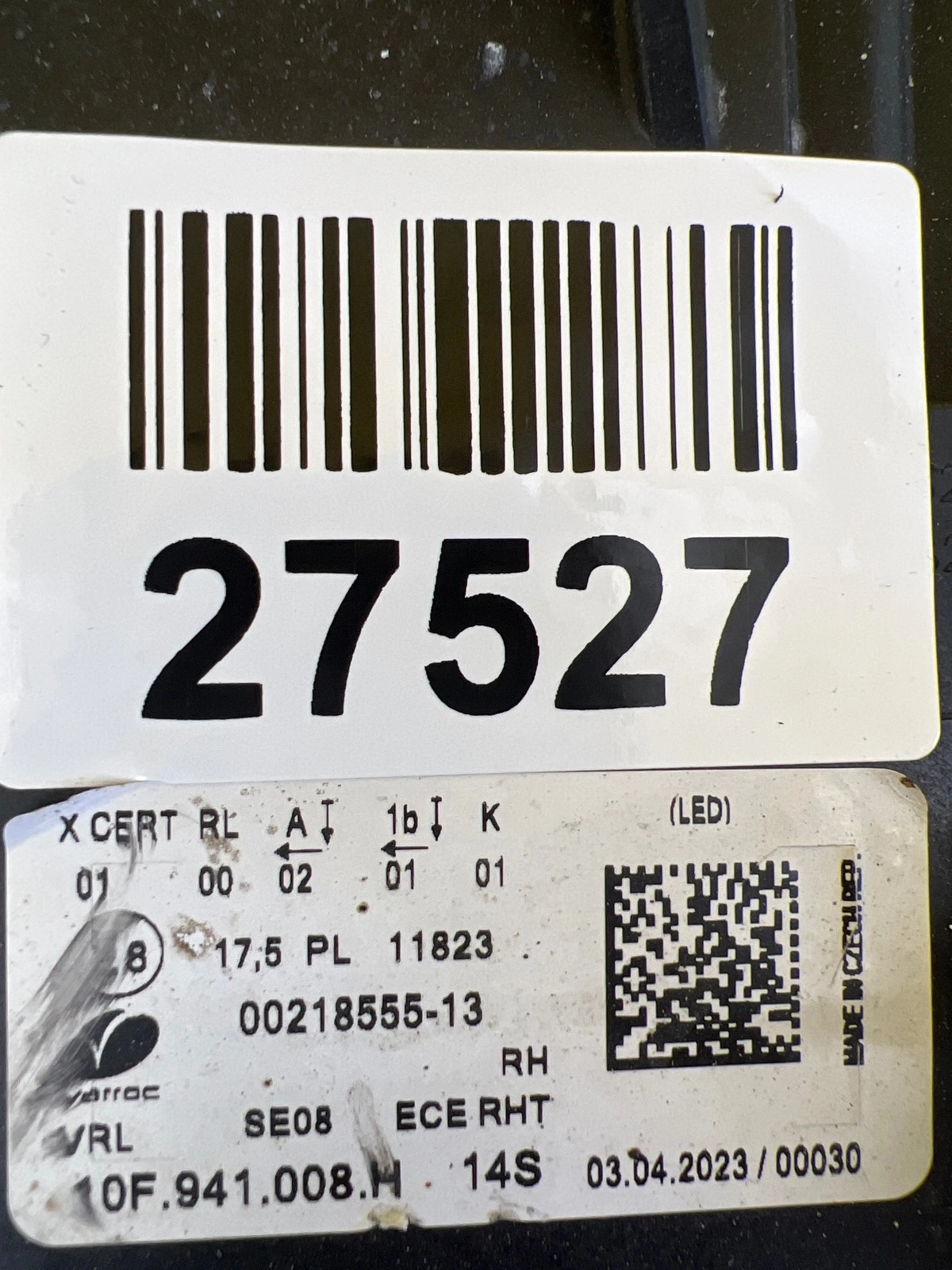 Reflektor Lampa Prawa Seat Cupra Born Full Led 10F941008H Autolamps 2 Reflektor Lampa Prawa Seat Cupra Born Full Led 10F941008H