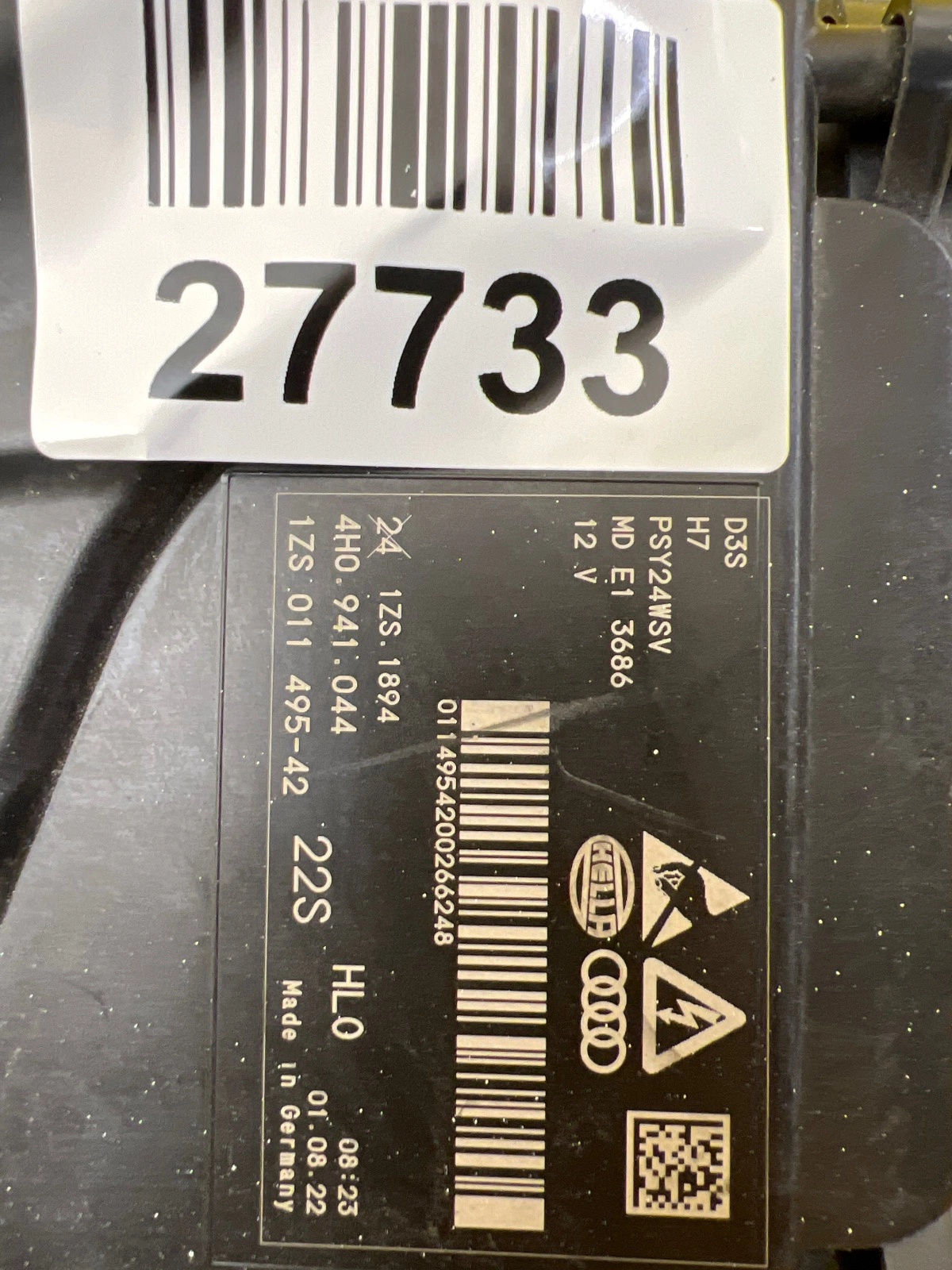 Reflektor Lampa Prawa Przednia Audi A8 D4 4H Lift Xenon 4H0941044 Autolamps 2 Reflektor Lampa Prawa Przednia Audi A8 D4 4H Lift Xenon 4H0941044