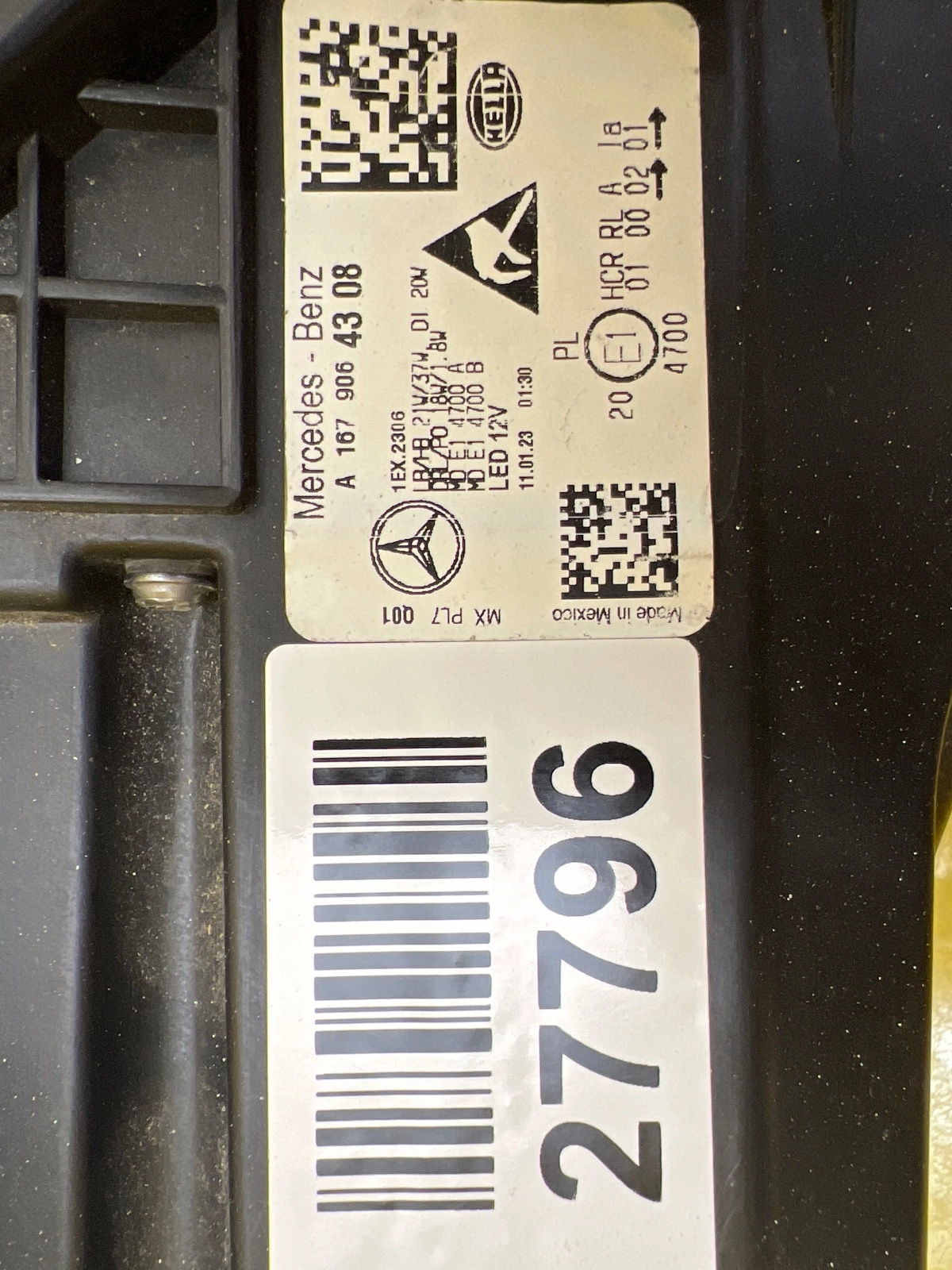 Reflektor Lampa Lewa Mercedes GLE W167 Full Led Multibeam A1679064308 Autolamps 2 Reflektor Lampa Lewa Mercedes GLE W167 Full Led Multibeam A1679064308