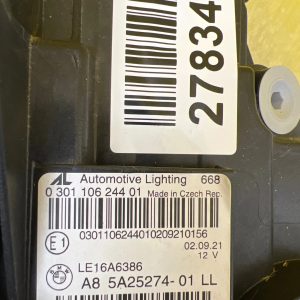 Reflektor Lampa Prawa Przednia BMW 3 G20 G21 Laser Black 5A25274-01